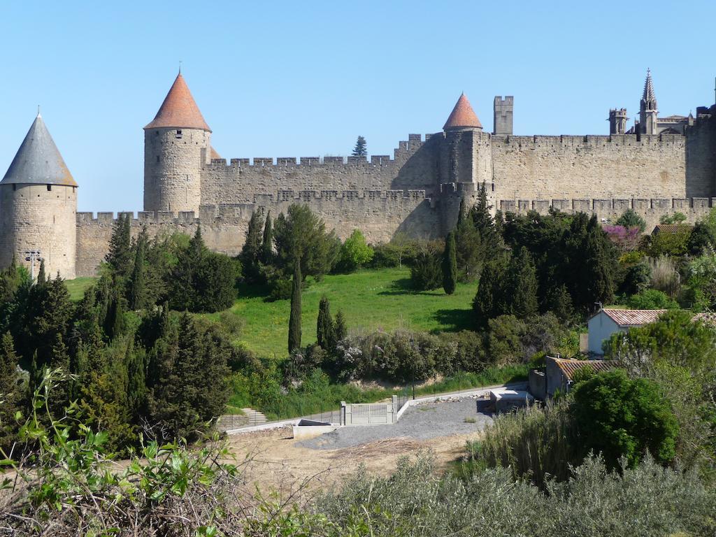 Le Patio Cathare Daire Carcassonne Dış mekan fotoğraf